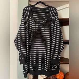 Black and White TORRID Sweatshirt